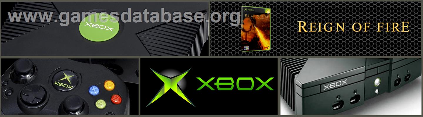 Reign Of Fire - Microsoft Xbox - Artwork - Marquee