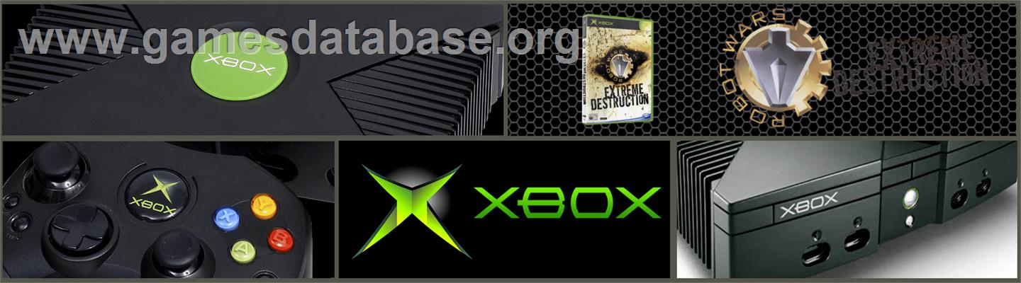 Robot Wars - Extreme Destruction - Microsoft Xbox - Artwork - Marquee