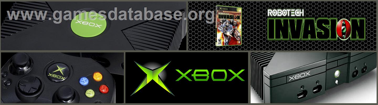 Robotech - Invasion - Microsoft Xbox - Artwork - Marquee