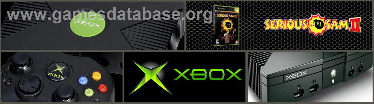 Serious Sam 2 - Microsoft Xbox - Artwork - Marquee
