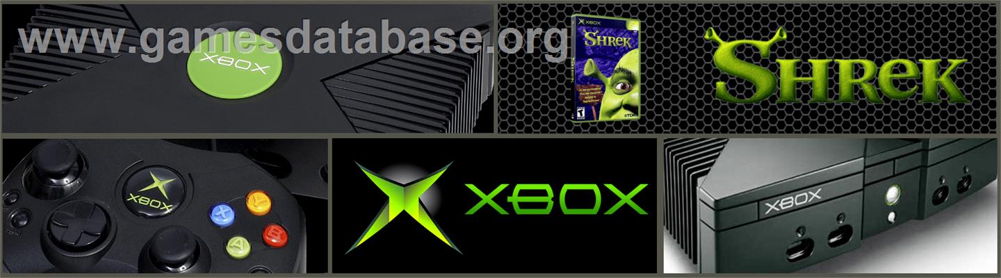 Shrek - Microsoft Xbox - Artwork - Marquee