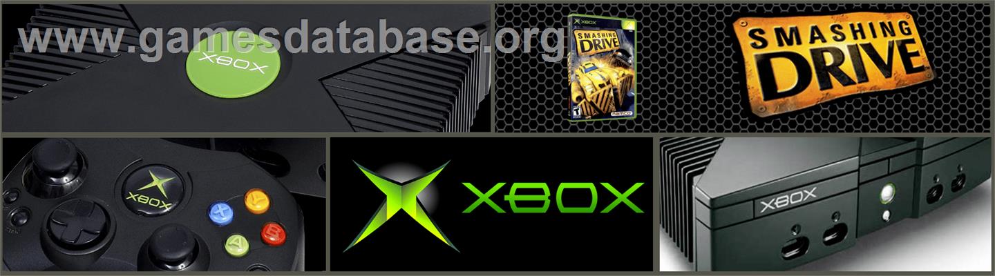 Smashing Drive - Microsoft Xbox - Artwork - Marquee