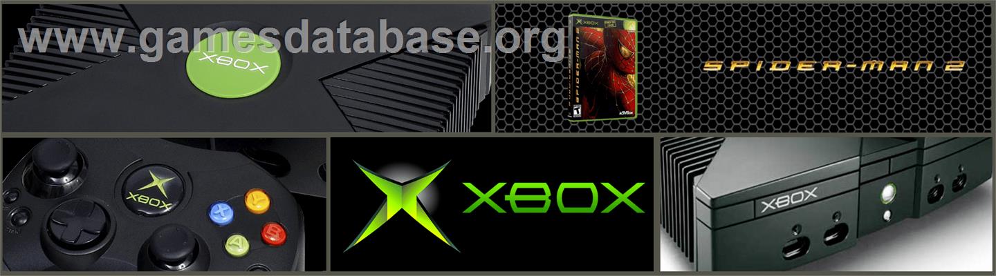 Spider-Man 2 - Microsoft Xbox - Artwork - Marquee