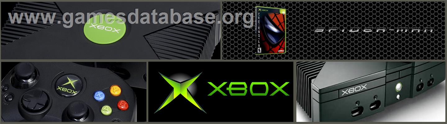 Spider-man - Microsoft Xbox - Artwork - Marquee