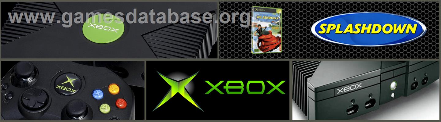 Splashdown - Microsoft Xbox - Artwork - Marquee