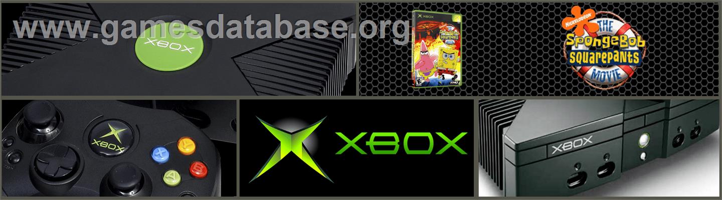 SpongeBob Squarepants Movie, The - Microsoft Xbox - Artwork - Marquee
