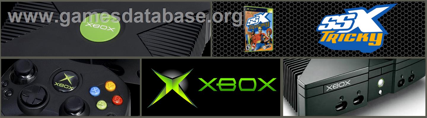 Ssx Tricky - Microsoft Xbox - Artwork - Marquee