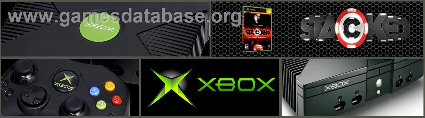 Stacked With Daniel Negreanu - Microsoft Xbox - Artwork - Marquee