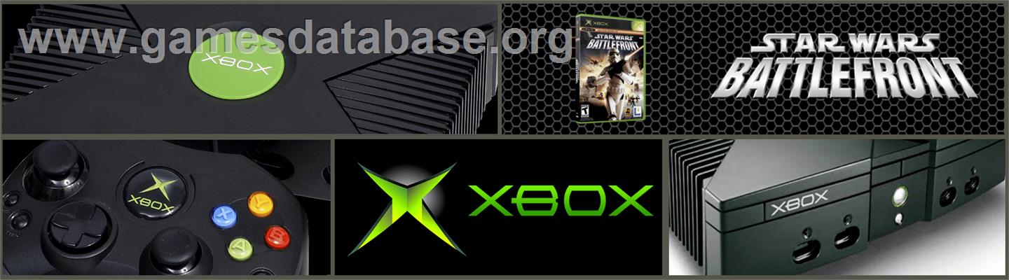 Star Wars: Battlefront - Microsoft Xbox - Artwork - Marquee