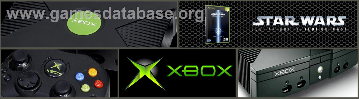 Star Wars: Jedi Knight II - Jedi Outcast - Microsoft Xbox - Artwork - Marquee