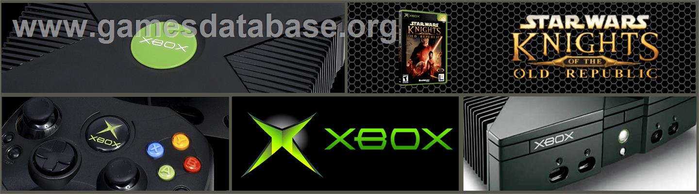 Star Wars: Knights of the Old Republic - Microsoft Xbox - Artwork - Marquee