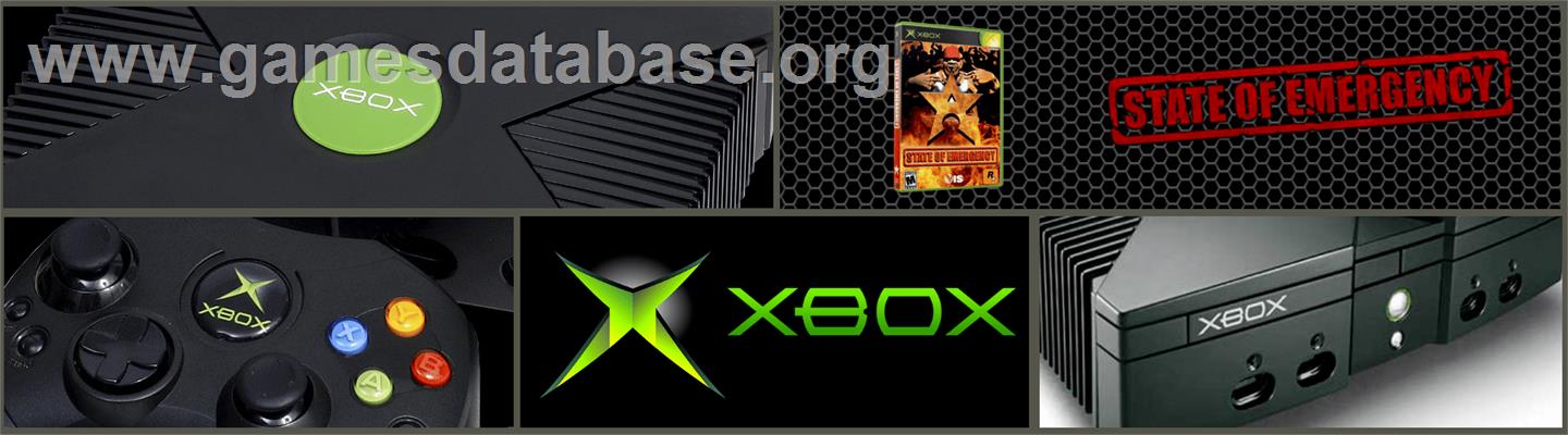 State of Emergency - Microsoft Xbox - Artwork - Marquee