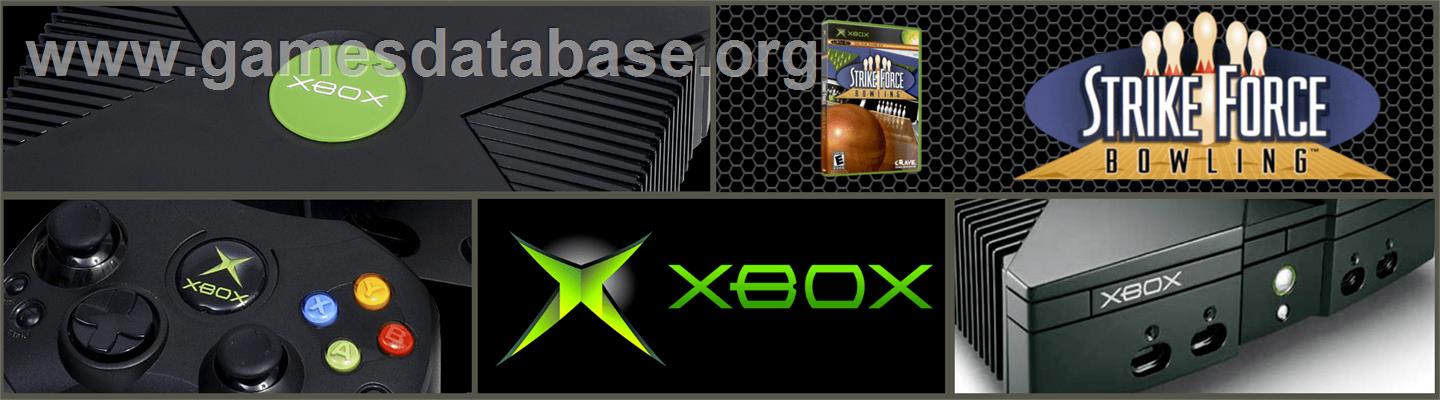 Strike Force Bowling - Microsoft Xbox - Artwork - Marquee