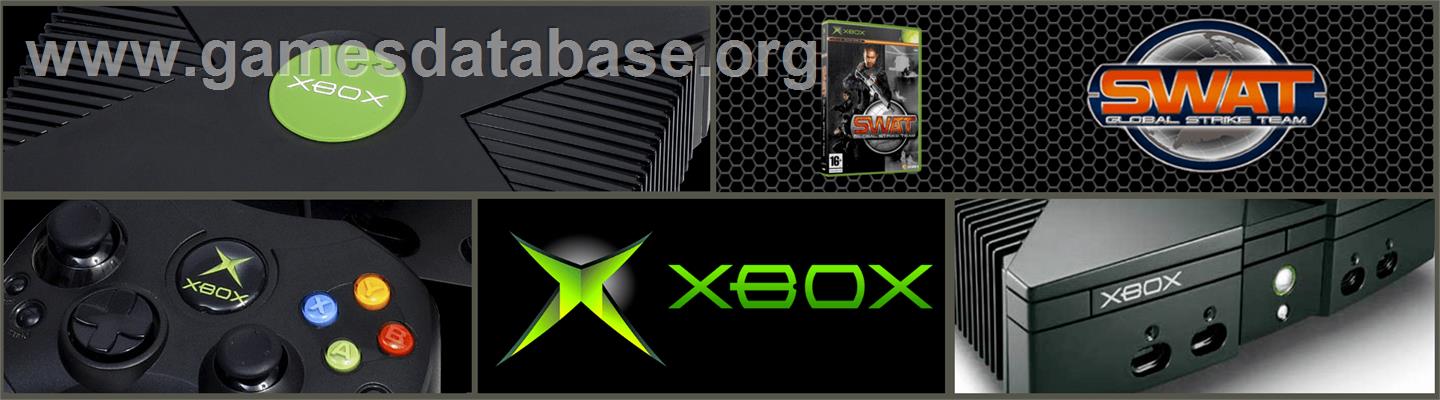 Swat - Global Strike Team - Microsoft Xbox - Artwork - Marquee