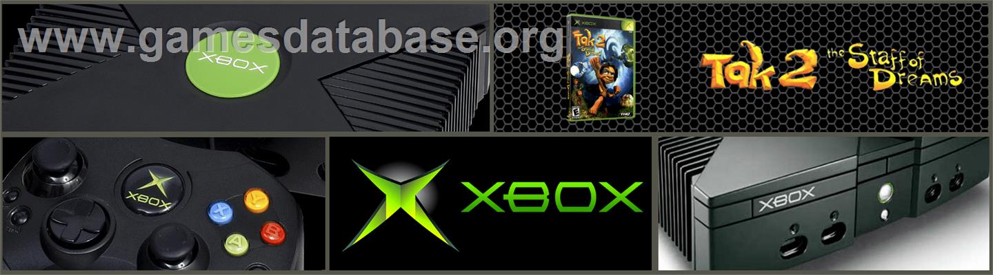 Tak 2: The Staff of Dreams - Microsoft Xbox - Artwork - Marquee
