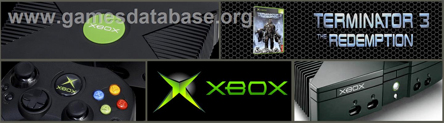 Terminator 3 - The Redemption - Microsoft Xbox - Artwork - Marquee