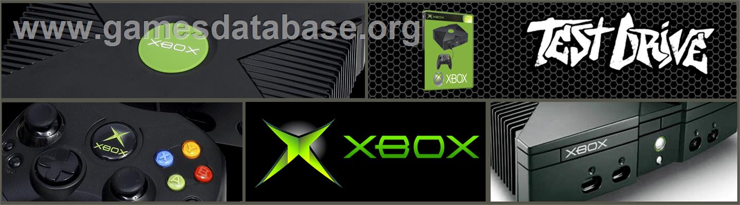 Test Drive - Microsoft Xbox - Artwork - Marquee