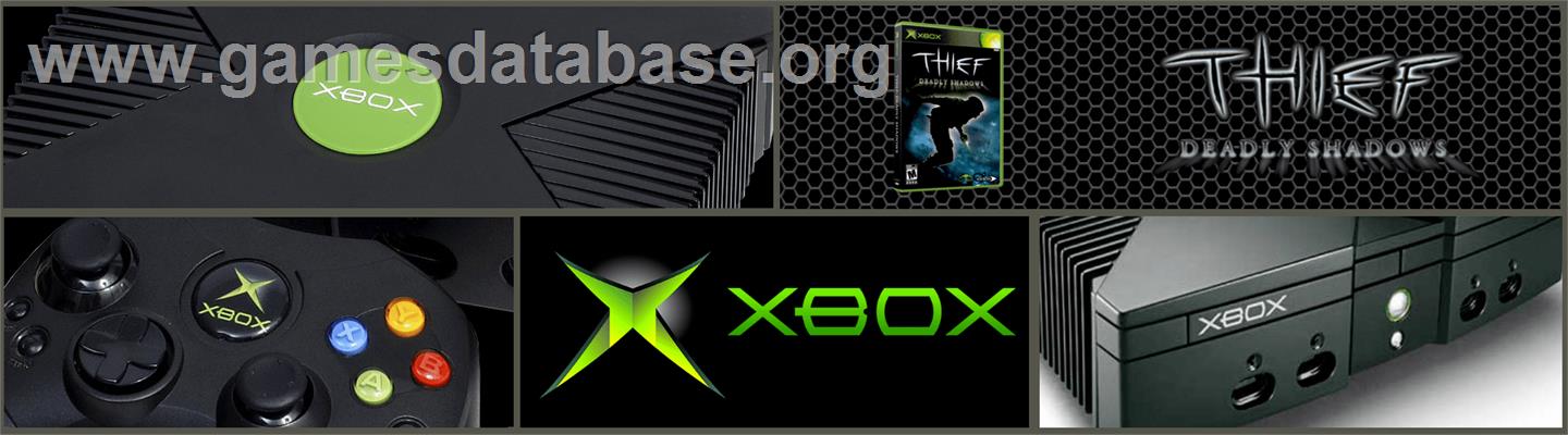Thief: Deadly Shadows - Microsoft Xbox - Artwork - Marquee