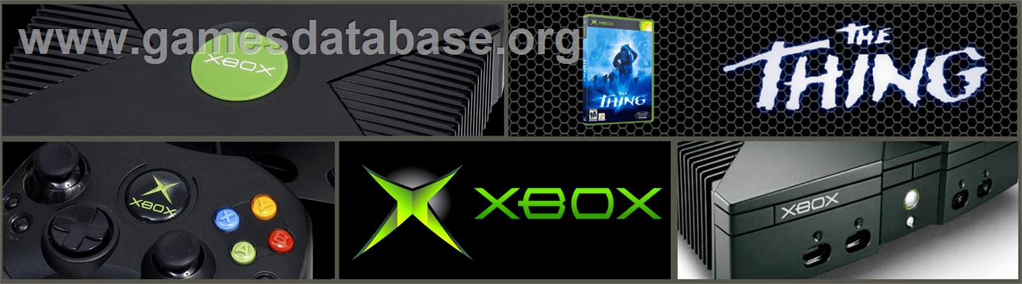 Thing - Microsoft Xbox - Artwork - Marquee