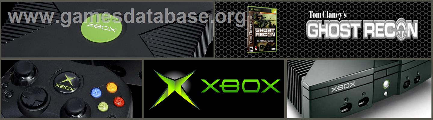 Tom Clancy's Ghost Recon: Island Thunder - Microsoft Xbox - Artwork - Marquee