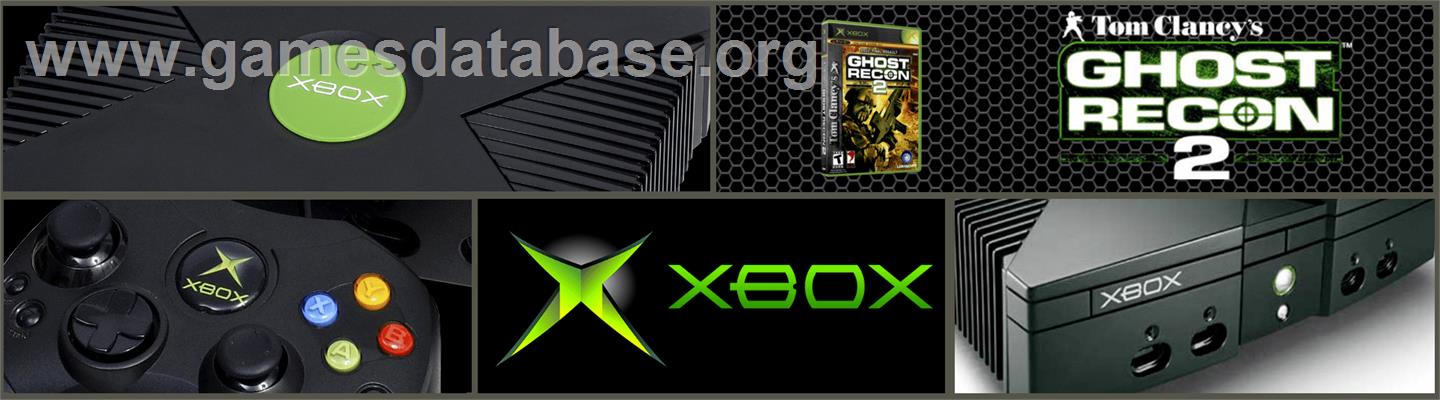 Tom Clancy's Ghost Recon 2 - Microsoft Xbox - Artwork - Marquee