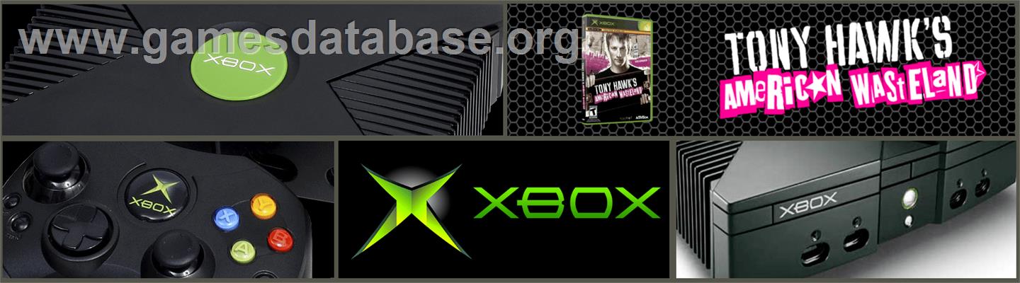 Tony Hawk's American Wasteland - Microsoft Xbox - Artwork - Marquee