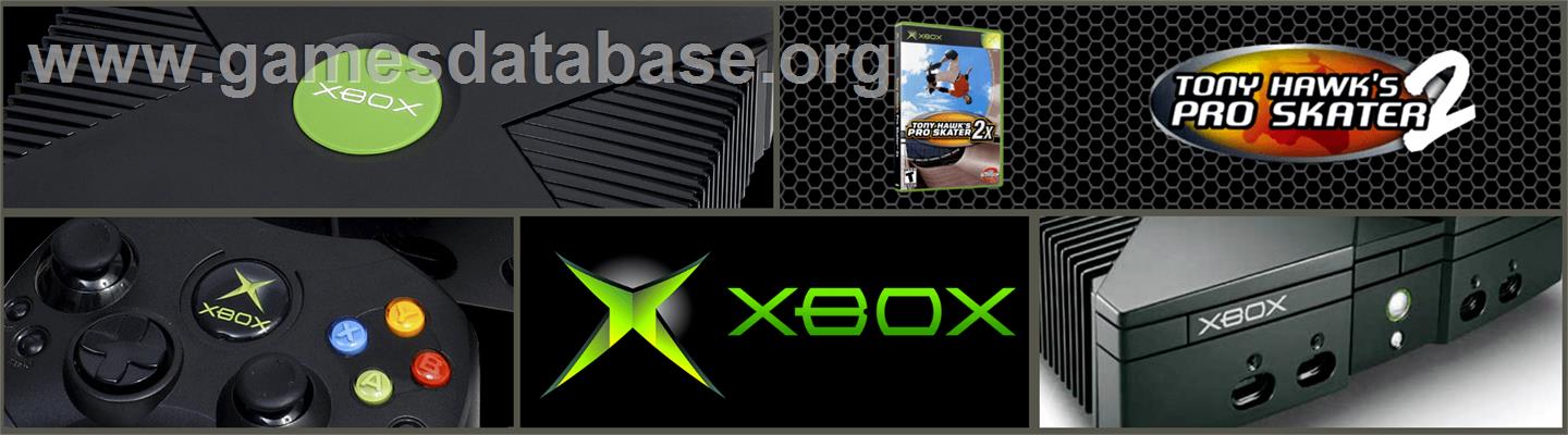Tony Hawk's Pro Skater 2x - Microsoft Xbox - Artwork - Marquee
