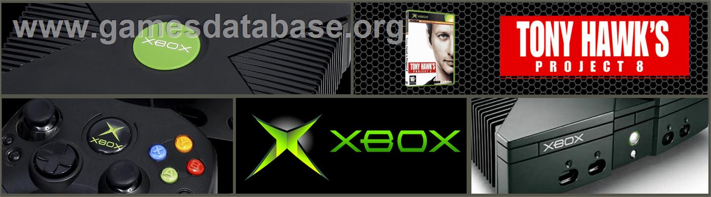 Tony Hawk's Project 8 - Microsoft Xbox - Artwork - Marquee