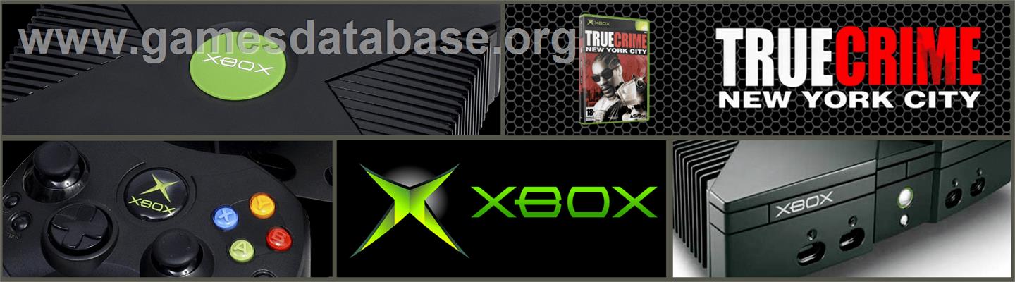 True Crime: New York City (Collector's Edition) - Microsoft Xbox - Artwork - Marquee