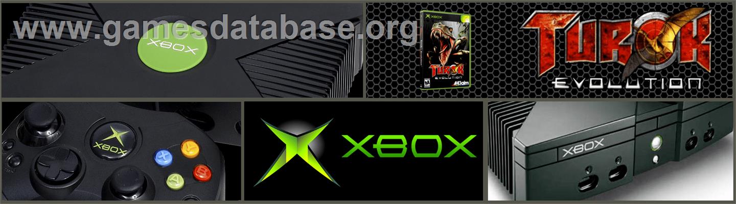 Turok: Evolution - Microsoft Xbox - Artwork - Marquee