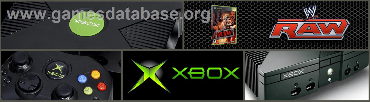 WWF Raw - Microsoft Xbox - Artwork - Marquee