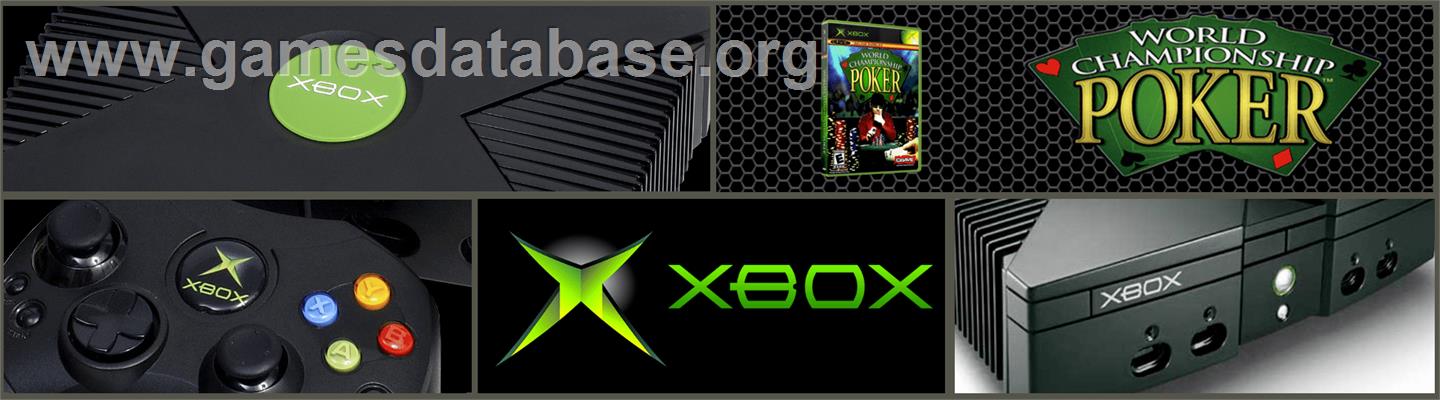 World Championship Poker - Microsoft Xbox - Artwork - Marquee