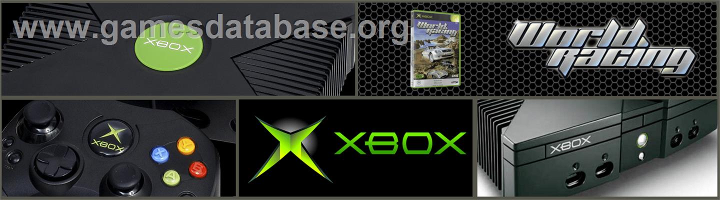 World Racing - Microsoft Xbox - Artwork - Marquee