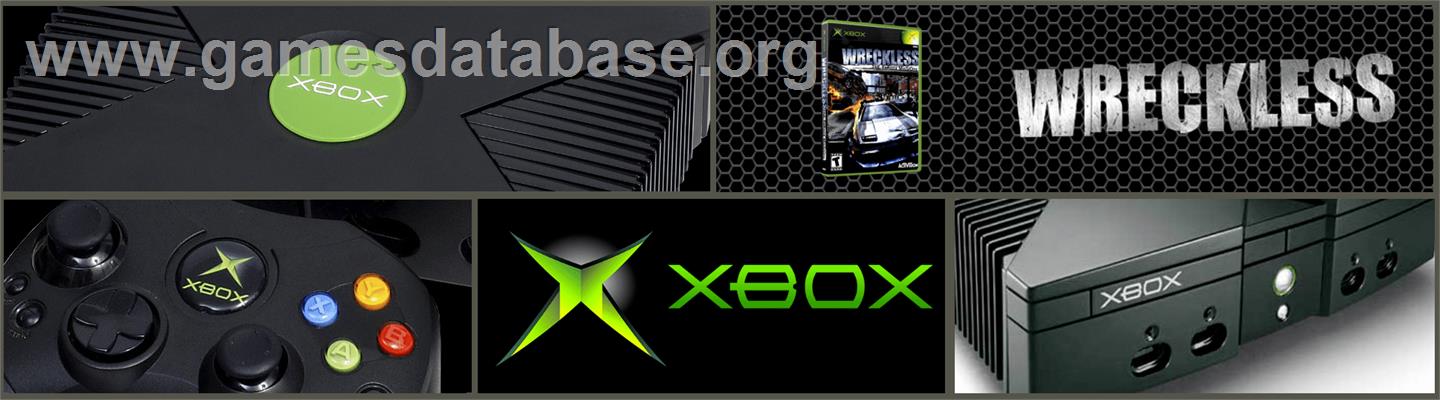 Wreckless - The Yakuza Missions - Microsoft Xbox - Artwork - Marquee