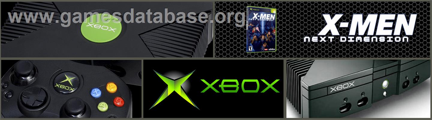 X-Men: Next Dimension - Microsoft Xbox - Artwork - Marquee