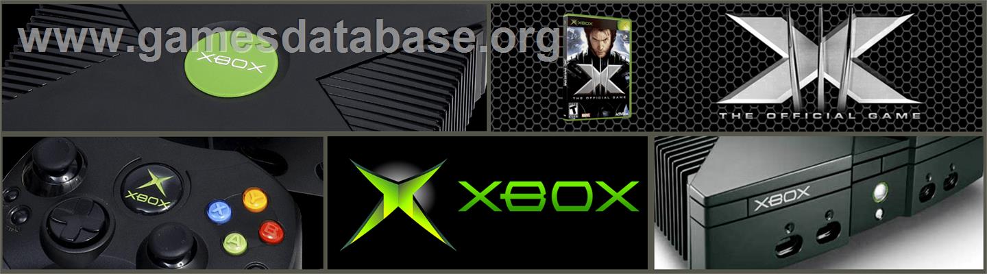 X-Men - The Official Game - Microsoft Xbox - Artwork - Marquee