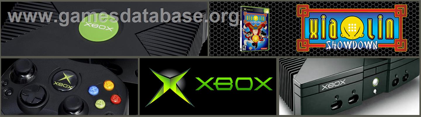Xiaolin Showdown - Microsoft Xbox - Artwork - Marquee
