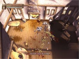 In game image of Baldur's Gate: Dark Alliance 2 on the Microsoft Xbox.