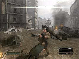 In game image of Commandos: Strike Force on the Microsoft Xbox.