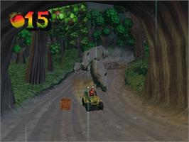 In game image of Crash Bandicoot - The Wrath Of Cortex on the Microsoft Xbox.