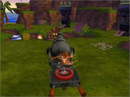 In game image of Crash TwinSanity on the Microsoft Xbox.