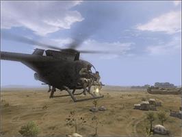 In game image of Delta Force - Black Hawk Down on the Microsoft Xbox.