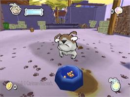 In game image of Ed, Edd n Eddy - The Mis-Edventures on the Microsoft Xbox.