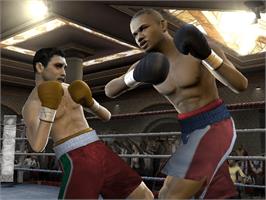 In game image of Fight Night 2004 on the Microsoft Xbox.