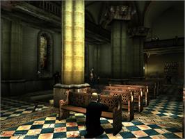 In game image of Hitman 2: Silent Assassin on the Microsoft Xbox.