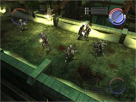 In game image of Hunter: The Reckoning - Redeemer on the Microsoft Xbox.