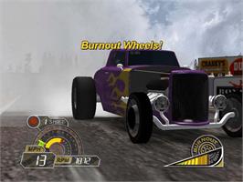 In game image of IHRA Drag Racing - Sportsman Edition on the Microsoft Xbox.