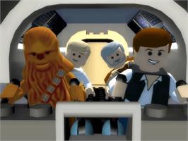 In game image of LEGO Star Wars 2 - The Original Trilogy on the Microsoft Xbox.