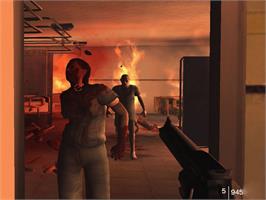 In game image of Land of the Dead: Road to Fiddler's Green on the Microsoft Xbox.