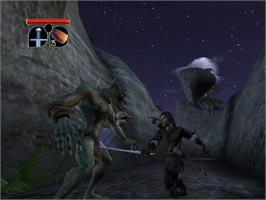 In game image of Lord Of The Rings, The - The Fellowship Of The Ring on the Microsoft Xbox.